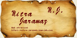 Mitra Jaramaz vizit kartica
